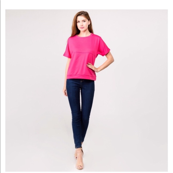 💙4/$20 Adorable and Soft Pink Top - Picture 2 of 6